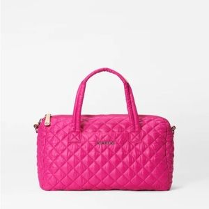 MZ Wallace Bright Fuchsia Metro Satchel NWT